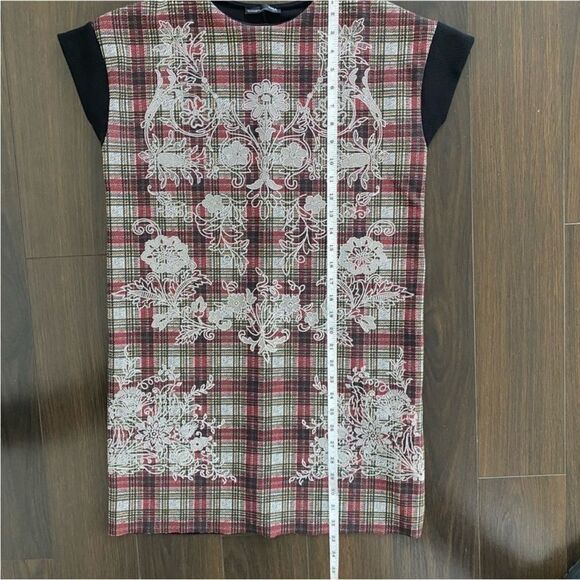 ZARA || Tartan print dress - Picture 6 of 8